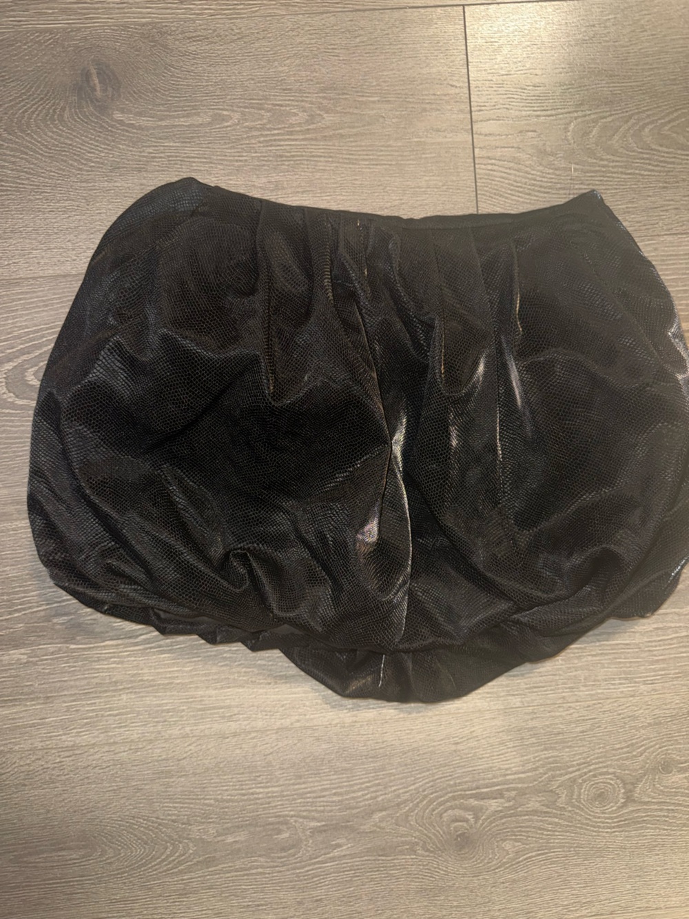 Mistress Rocks. Black Mini Skirt - Picture 5 of 5